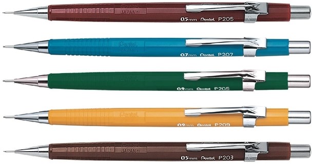 Pentel Sharp 200 P205 Druckbleistift grün HB 0,5 mm, 1 St. >> büroshop24